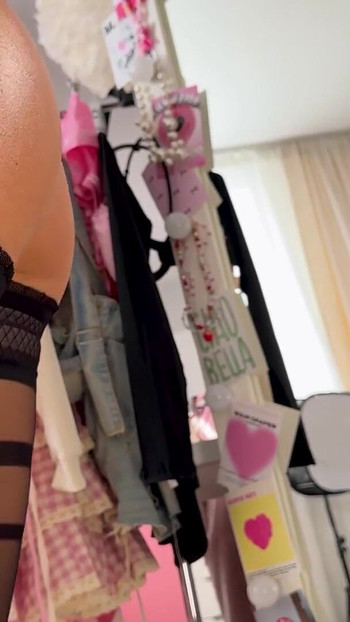 Captivating moment from "Go-go dancer sat on a hard dick"