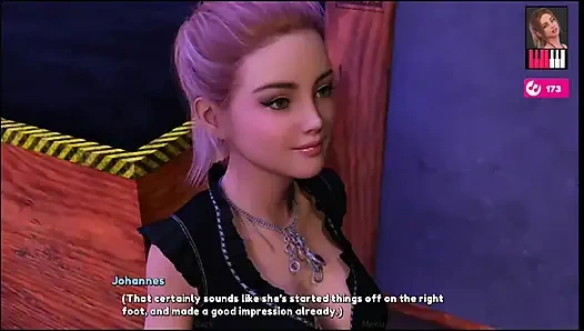 Melody #27 - Melody gave johannes a blow job after she showed him her sexy outfit.