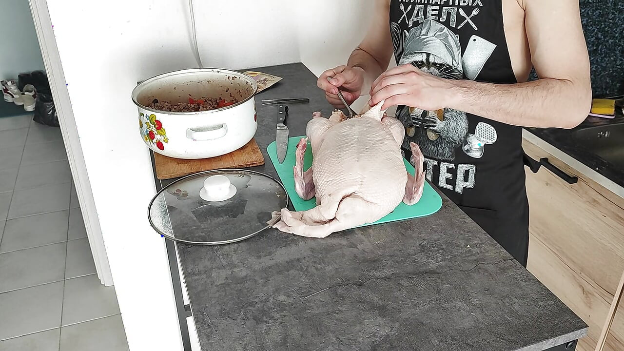 Stuffed duck