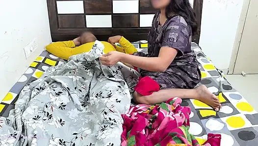 Komal's husband has gone to Bombay, so she went to sleep with my brother-in-law.