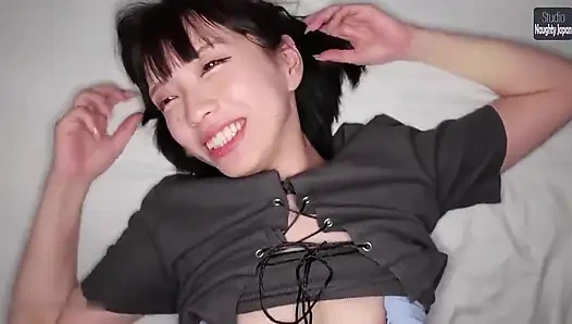 Unstable Fangirl Type. Obsessive Session Ends in Creampie Dependence