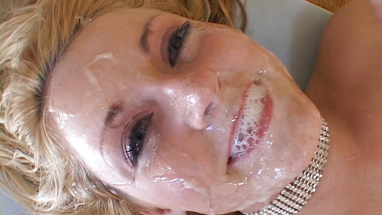 Blonde Nympho Slut Wrecked by 4 Massive Cocks in Epic Cum Shower