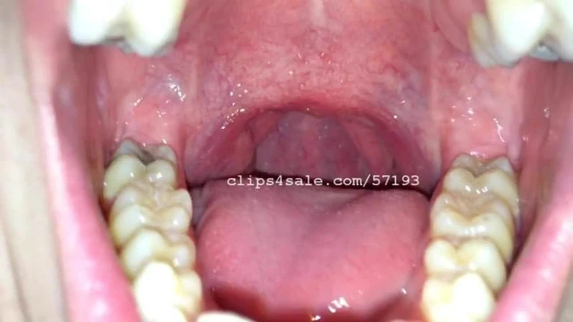 Mouth Fetish - Aaron Mouth Part2 Video1