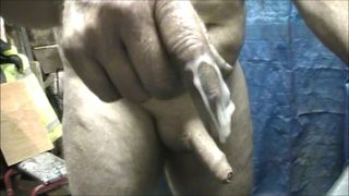 Compilație cu mecanic dolofan masturbează cu spermă