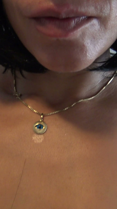 My stepson wanted to inspect my mature body and asshole | Clip 1