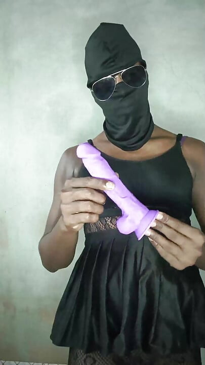 Indian TS Azzy Enjoyed The Beautiful Moment Of Anal Sissygasm With Dildo