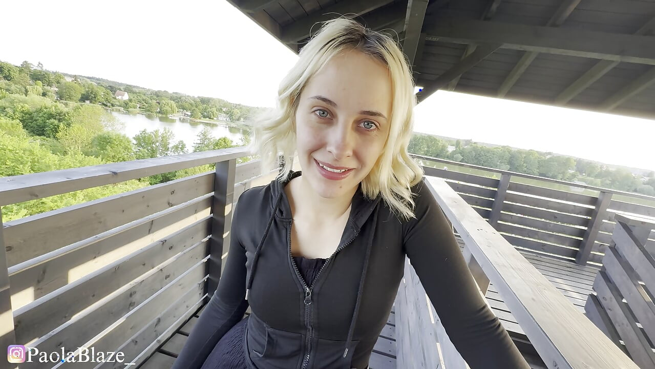 Test av en tjej som träffades på Tinder