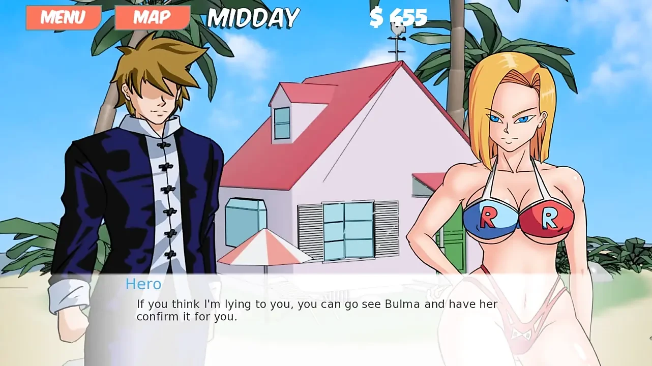 Dragon Girl X - كرة التنين الجزء 29 - أندرويد 18 وأميرة الأفعى بواسطة Loveskysan