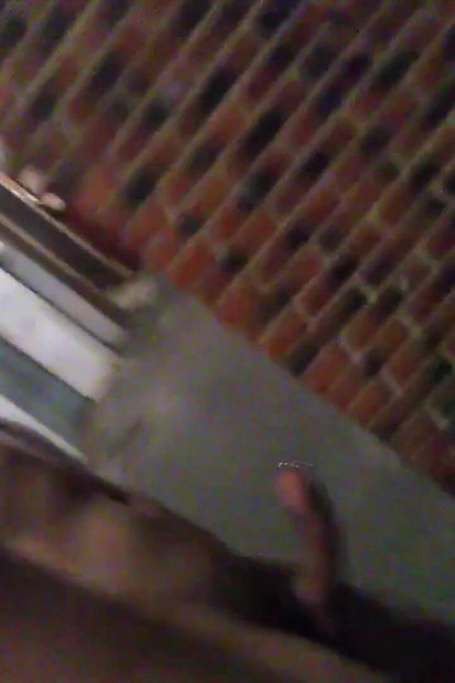 穿孔的鸡巴在冒险的户外达到两次