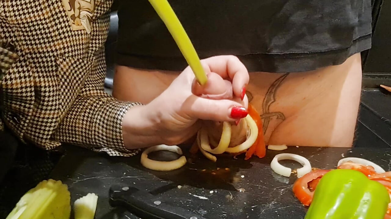 CBT. Extreme Dick and Urethral Torment in the Kitchen! Cooking Cock 2. Episode 23. Full.