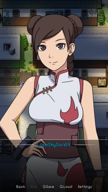 Thrilling moment from "Naruto Hentai - Naruto Trainer (Dinaki) Part 69 TenTen Public Masturbation!! By LoveSkySan69"