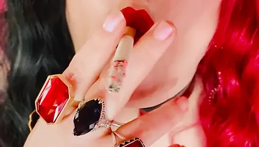 Dangling A Cigarette In This Quick Smoking Clip From Tina Snua