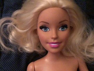 Cum üzerinde barbie 15