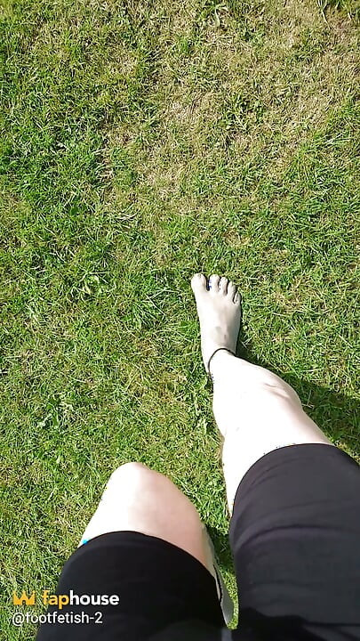 Beach Walk with Dirty Feet