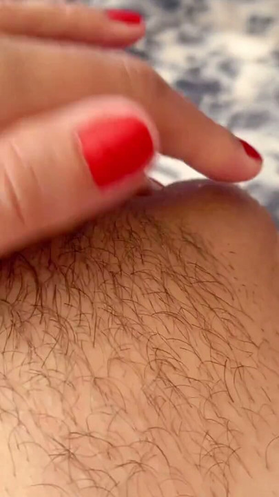 I'm caressing my wet pussy in close-up. Real Female Orgasm. | Clip 2