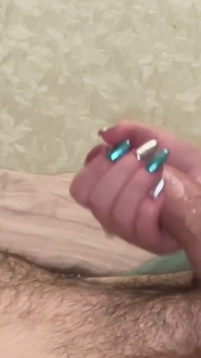 HANDJOB and PULSATING CUMSHOT and POST-ORGASM Masturbation | Clip 2