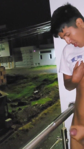 Captivating moment from "Big cock latin indian masturbating"