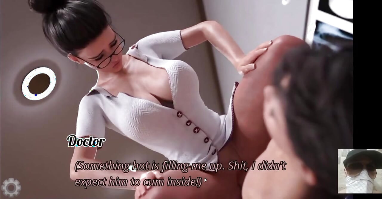 Hot Doctor Saw My Huge Cock and She Couldn't Control Herself and Jumped on It.