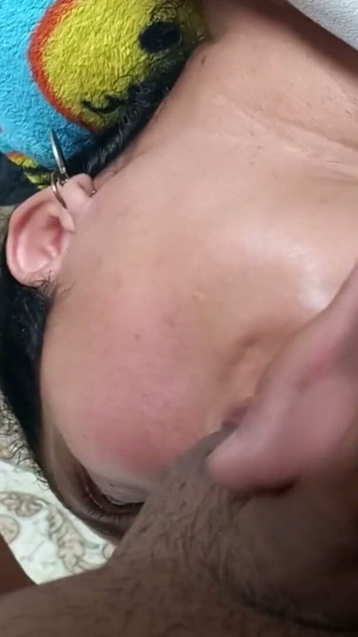 She loves cum on her face | Clip 1