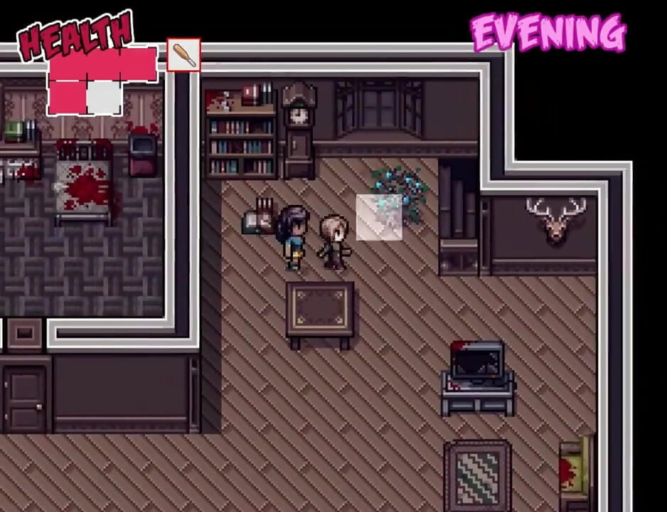 Retiro de zombi, parte 31 doble paja de tetas por científico por Loveskysan69