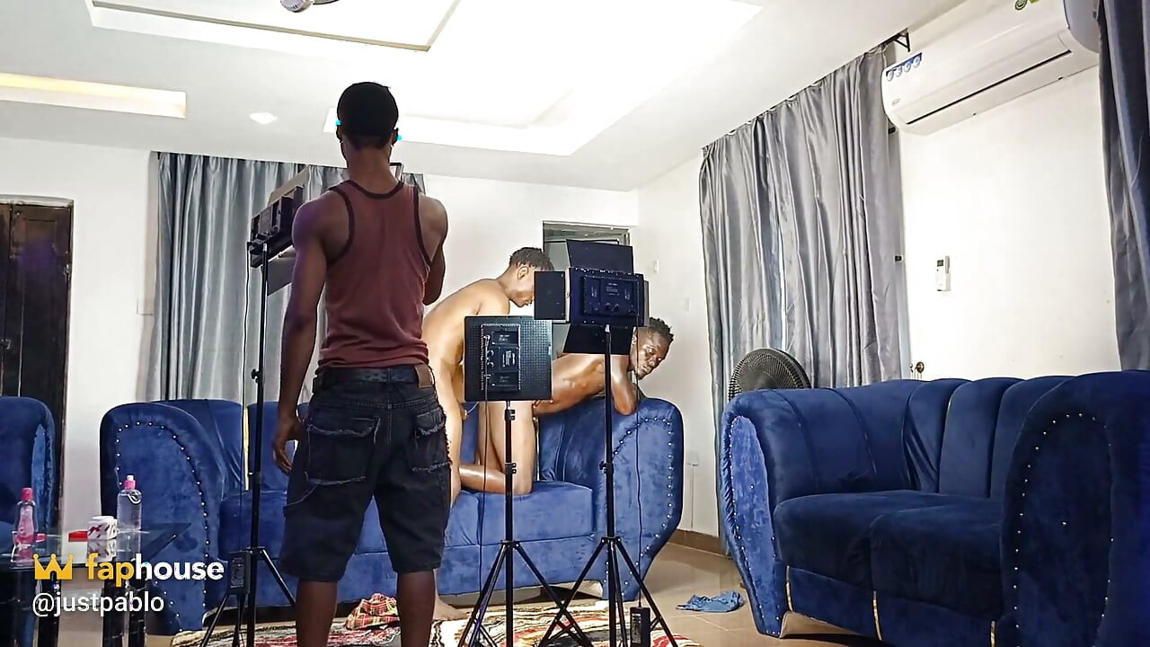 Black Straight Guy Having a Gay Thug a Chance Behind the Scenes