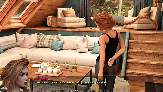 Haley Story #18 - Johannes fucked Adriana and Haley at the same time