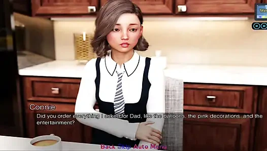 Sunshine Love #20 - Trisha showed her sexy outfit to Johannes.