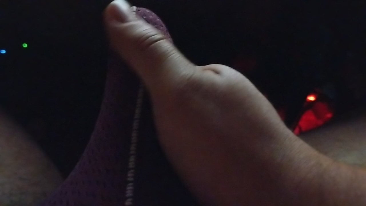 purple jockstrap play