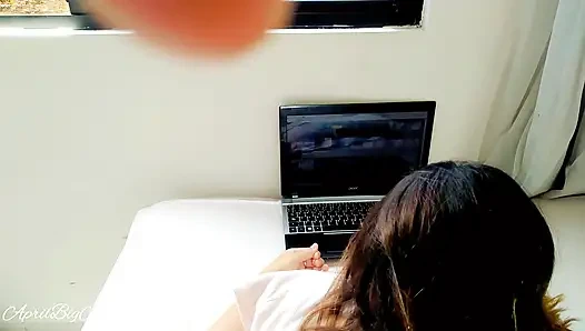 Good morning stepdad, anal fucked and swallowing cum from a spoon!!! continue fucking me anally