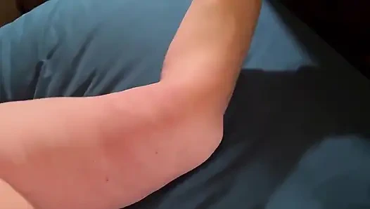 Cock Teasing Wife, Plays with Toy, Gets Stepdaddy Hard so He Can Fuck Her