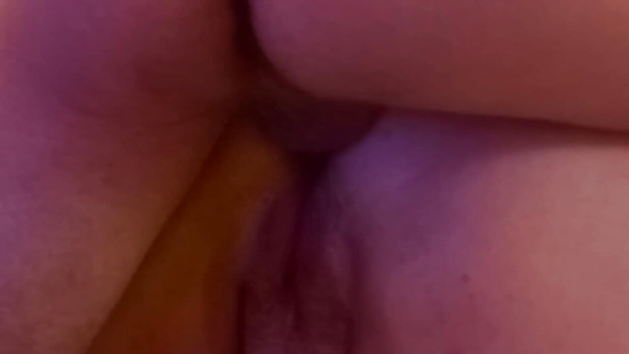 I fuck my wife in the ass and cum in her#2