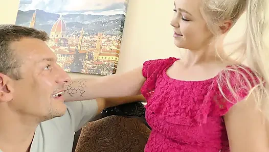 Scandalous Teen Fucks Her Stepdad