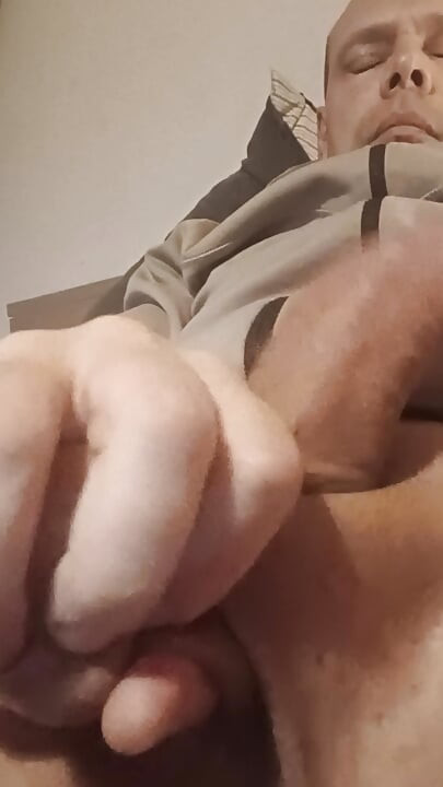 Exhibition of my cock and testicles to a group of girls