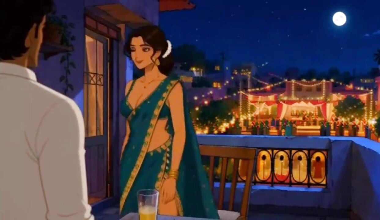 Ranbir a futut-o pe Meena desi fată indiancă desi sexy în secret