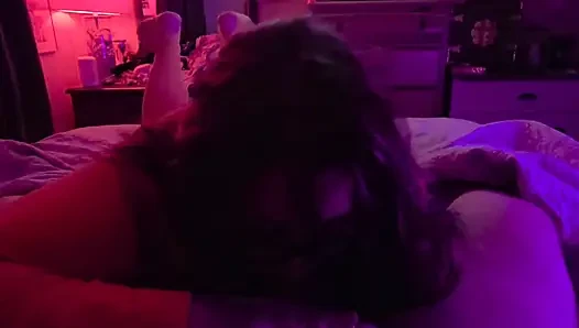 Schlampiger blowjob, footjob und ficken? Jinkies!