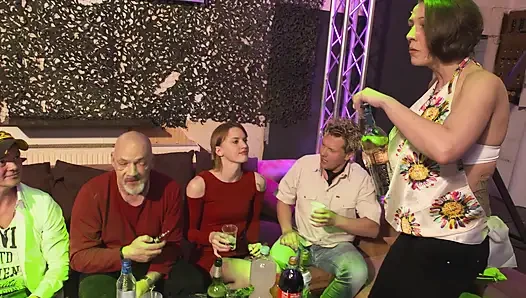DP Sex Party with and Horny Blondes