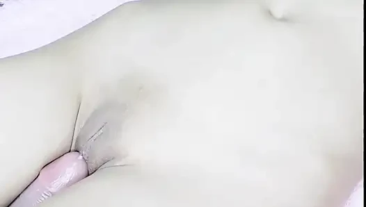 Thai: Daddy, someone found me masturbating and filled me with cum.