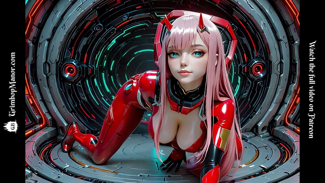 Zero Two la lleva a su amor profundamente dentro del Franxx