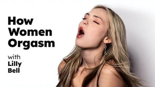 間近で - 素晴らしいブロンドのリリーベルで女性がオーガズムを感じる方法!強烈な日立オーガズム!フルシーン