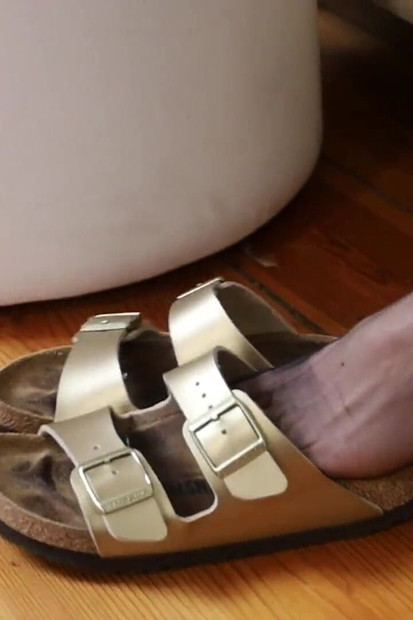 Momentos minimalistas de nailon - Colgando y Zapatos