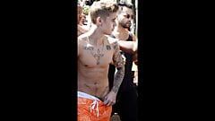 Justin Bieber sfida la sborra, compilazione di celebrità gay (nuovo)