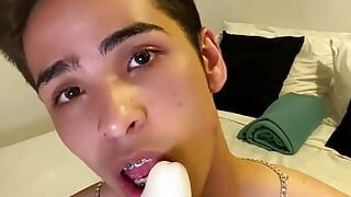 Delicious Twink Gives You a Blowjob
