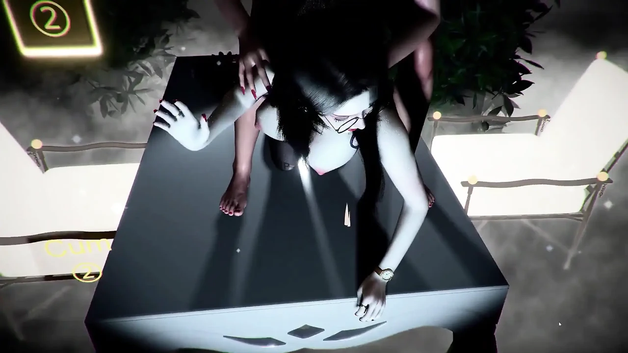 丰满眼镜女孩的服务 2