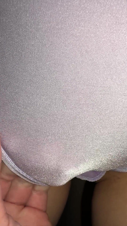 The Russian Girl put on her panties inside out and stained them with vaginal discharge. Dirty panties and hairy | Clip 2