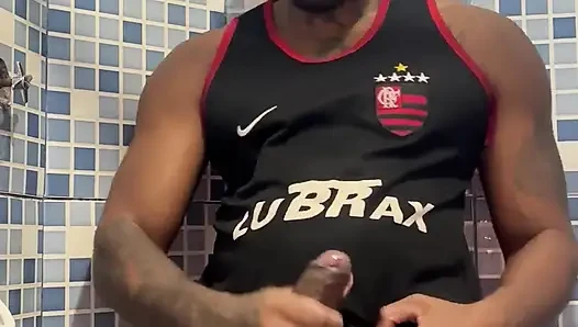 Flamengo Gömleğiyle Boşalma