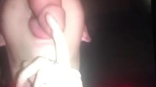 Deepthroat in her mouth