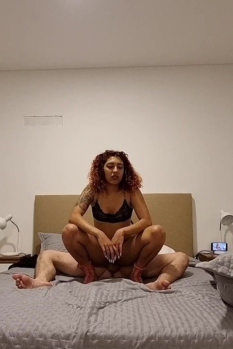 Beautiful Argentinian Redhead Debuts with a Foreigner