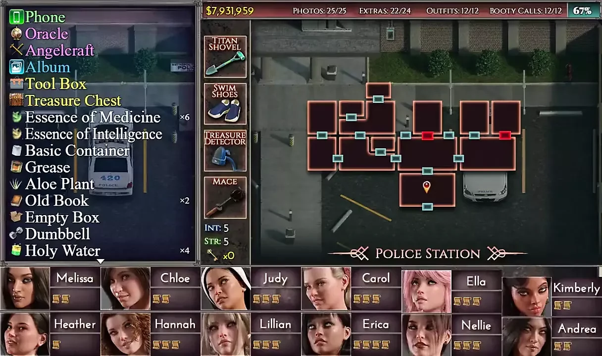 L’ordre Genèse V69041, partie 214, une soubrette nue dans les rues par Loveskysan69