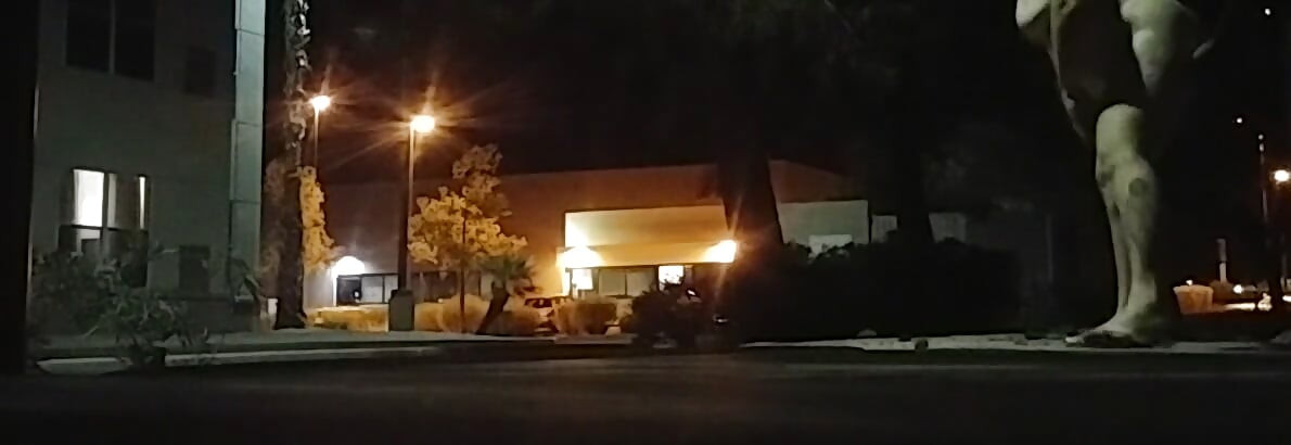 Public sex in the night time shadows!