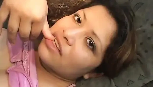 Condomed older dude fucks pregnant latina then she climbs on top to mount him